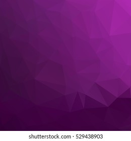 Purple Polygonal Mosaic Background, Creative Design Templates