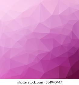Purple Polygonal Mosaic Background, Creative Design Templates