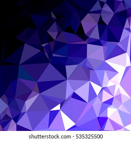Purple Polygonal Mosaic Background, Creative Design Templates