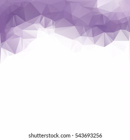 Purple Polygonal Mosaic Background, Creative Design Templates