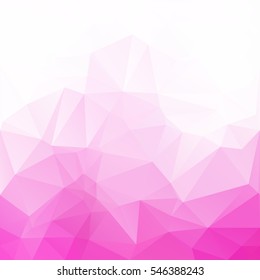 Purple Polygonal Mosaic Background, Creative Design Templates