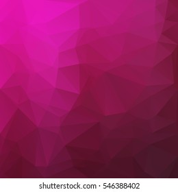 Purple Polygonal Mosaic Background, Creative Design Templates