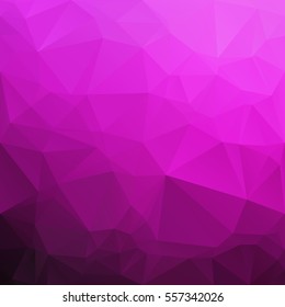 Purple Polygonal Mosaic Background, Creative Design Templates