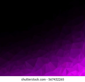 Purple Polygonal Mosaic Background, Creative Design Templates