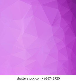 Purple Polygonal Mosaic Background, Creative Design Templates