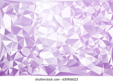 Purple Polygonal Mosaic Background, Creative Design Templates