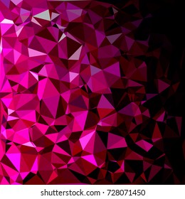 Purple Polygonal Mosaic Background, Creative Design Templates