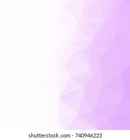 Purple Polygonal Mosaic Background, Creative Design Templates