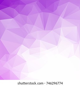 Purple Polygonal Mosaic Background, Creative Design Templates