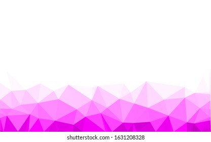 Purple polygonal mosaic background, Vector illustration, Used for presentation, information, technology, website, poster, business, work.