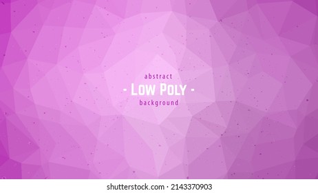Purple Polygonal Mosaic, low poly triangles mosaic, Abstract vector design perfect for prints,flyers,banners,invitations,special offer and more