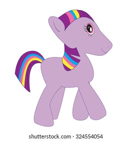 Purple Pony svg