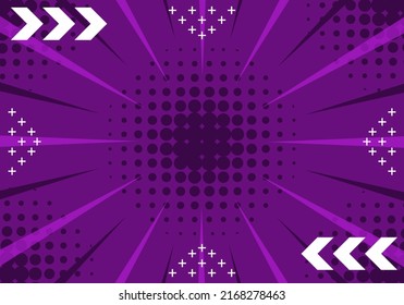 purple pop art abstract background