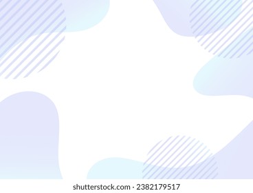 Purple pop shape image background