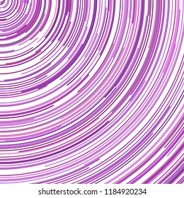 Purple psychedelic abstract concentric circle pattern background - vector design