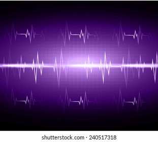 Purple pulse Light Abstract Technology background for computer graphic website and internet.