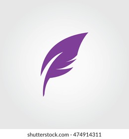 Purple quill