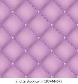 Purple quilted seamless pattern, vector