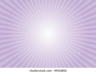 Purple radial background rays