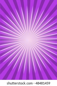 Purple radial flare