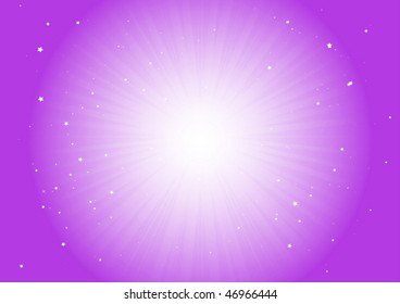 Purple radial ray background