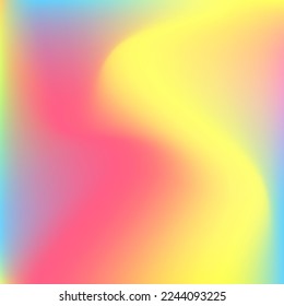 Purple Rainbow Neon Multicolor Wavy Wallpaper. Water Light Green Blurred Happy Gradient Backdrop. Pink Yellow Blue Fluid Design Pic. Pastel Color Curve Liquid Dynamic Swirl Gradient Mesh.