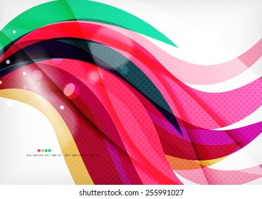 Purple rainbow swirl background, dynamic design