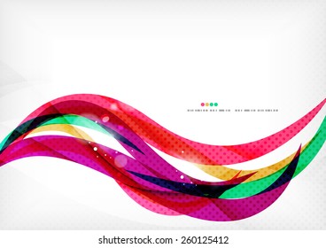 Purple rainbow swirl background, dynamic design