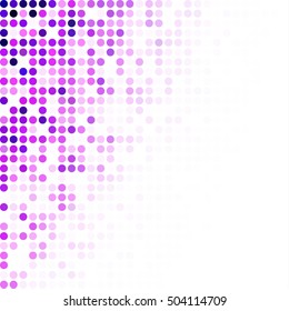 Purple Random Dots Background, Creative Design Templates