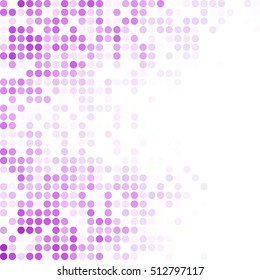Purple Random Dots Background, Creative Design Templates