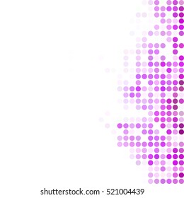 Purple Random Dots Background, Creative Design Templates