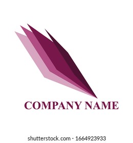 purple rectangle design vector art