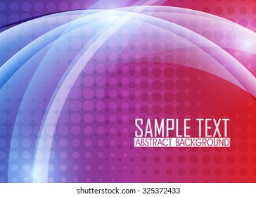 Purple, red abstract background