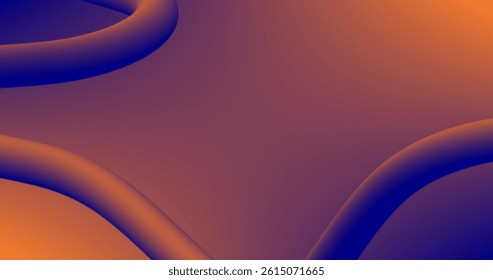 Purple red Gradient background of flowing Fluid Shapes. Smooth and soft. Vector illustration