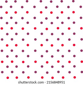 purple red Polka Dot Fabric Abstract Pattern Background Vector