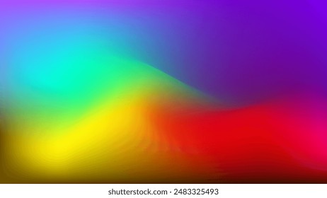 Purple red and yellow cyan gradient mesh abstract background nice for wallpaper or banner