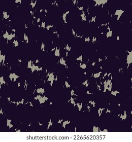 Purple Repeated Circle Graphic Clouds. Brown Seamless Camo Vector Design. Dark  Seamless Pattern. Vivid Seamless Doted Vector Artwork. Camouflage Texture