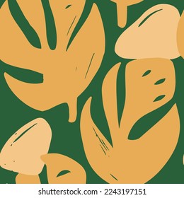 Purple Repeated Summer Isolated Garden Lines Pattern. Pastel Repetitive Fashion Retro Foliage Set Design. Gradient Seamless Exotic Tree Flower Vector.