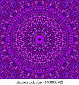 Purple repeating stone kaleidoscope mandala pattern wallpaper - symmetrical abstract vector background illustration