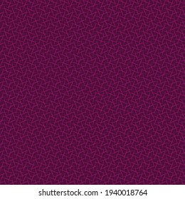purple repetitive background. wavy grid. modern stylish texture. vector seamless pattern. fabric swatch. wrapping paper. continuous print. design element for home decor, textile