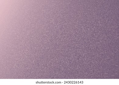 Purple retro dotted textured background, noisy gritty dot halftone effect, vector neon illustration. Fashionable banner in grunge style.