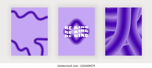 Purple retro neon lines wall art prints
