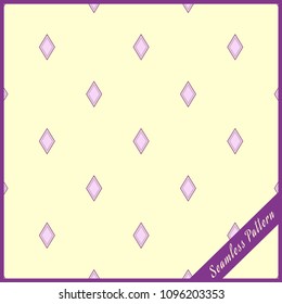purple rhombuses on a light background