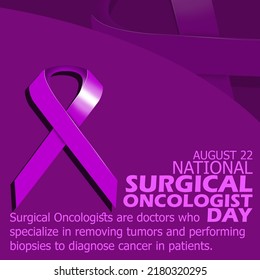 4 National Surgical Oncologist Day Images, Stock Photos & Vectors ...