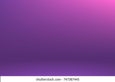 Purple Room Background With Spotlight Gradient For Premium, Luxury Product Presentation