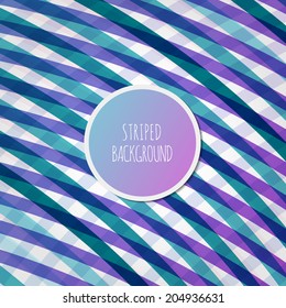 Purple Rounded Lines Background. Vector Illustration