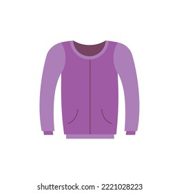 purple sack vector image with white background