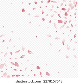 Fondo transparente del vector sakura púrpura. Fondo de caída de Apple. Enhorabuena Por El Vuelo De Peach. Leaf Spring Texture. Diseño de Spa con coloración de colores.