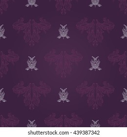 Purple seamless background