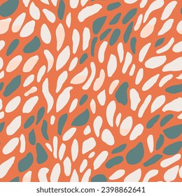 Purple Seamless Creative Trendy Fabrics Backdrop. Yellow Endless Classic Retro Decor, Seamless Wallpaper. Vibrant Repeated Abstract Modern Watercolor Background. 